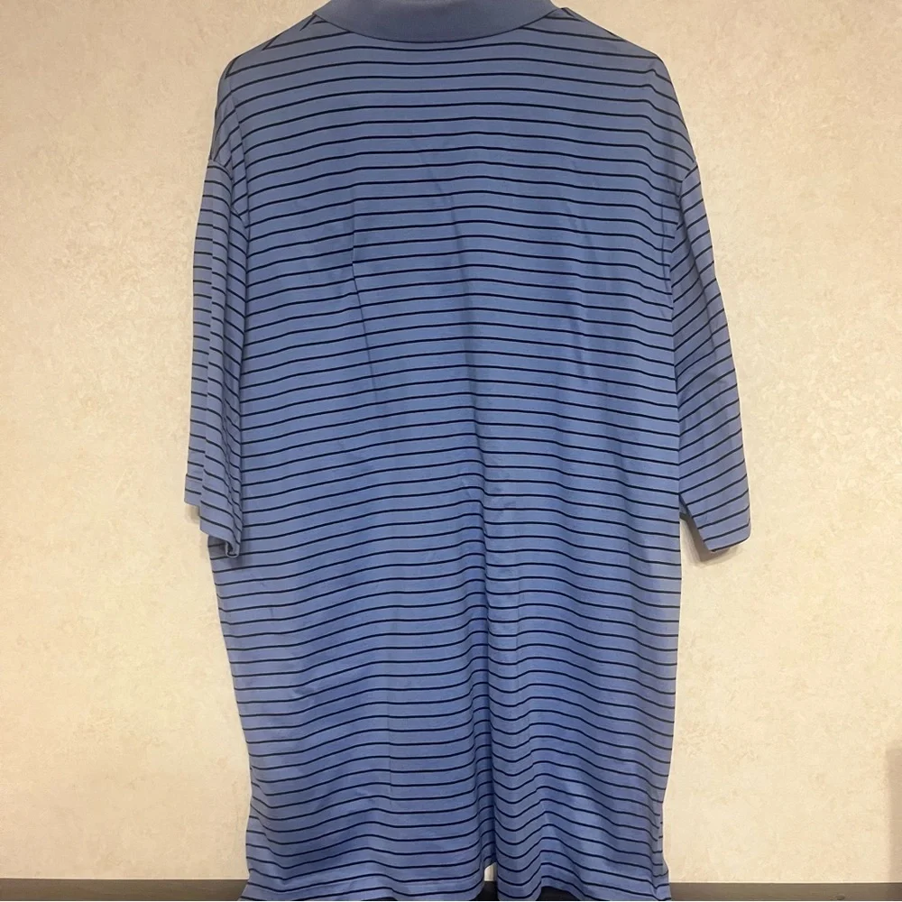 Ralph Lauren‎ Navy Striped Polo Shirt